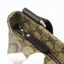 GUCCI GG Supreme Shoulder Bag PVC Beige Gold 201446 Auth ka4112-15