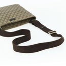 GUCCI GG Supreme Shoulder Bag PVC Beige Gold 201446 Auth ka4112-7