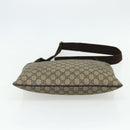 GUCCI GG Supreme Shoulder Bag PVC Beige Gold 201446 Auth ka4112-9