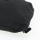 PRADA Backpack Nylon Black Silver Auth ka4116A-10