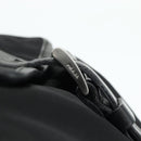 PRADA Backpack Nylon Black Silver Auth ka4116A-15