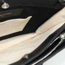 BALENCIAGA Shoulder Bag Canvas Black White 339937 Auth ka4118-19