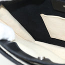 BALENCIAGA Shoulder Bag Canvas Black White 339937 Auth ka4118-20