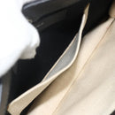 BALENCIAGA Shoulder Bag Canvas Black White 339937 Auth ka4118-21