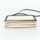 BALENCIAGA Shoulder Bag Canvas Black White 339937 Auth ka4118-5