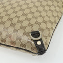 GUCCI GG Crystal Abbey Bag Coated Canvas Outlet Gold Brown 268642 Auth ka4121-10