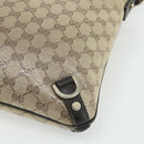 GUCCI GG Crystal Abbey Bag Coated Canvas Outlet Gold Brown 268642 Auth ka4121-12