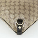 GUCCI GG Crystal Abbey Bag Coated Canvas Outlet Gold Brown 268642 Auth ka4121-13