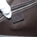 GUCCI GG Crystal Abbey Bag Coated Canvas Outlet Gold Brown 268642 Auth ka4121-15