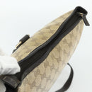 GUCCI GG Crystal Abbey Bag Coated Canvas Outlet Gold Brown 268642 Auth ka4121-6