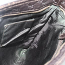 GUCCI GG Canvas Guccissima Shoulder Bag Leather Brown Gold 201446 Auth ka4129-19