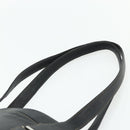Salvatore Ferragamo Tote Bag Leather Black Silver Auth ka4136-8