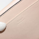 Chloe Chain Shoulder Bag Leather Gold Auth ka4137A-17