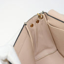 Chloe Chain Shoulder Bag Leather Gold Auth ka4137A-20