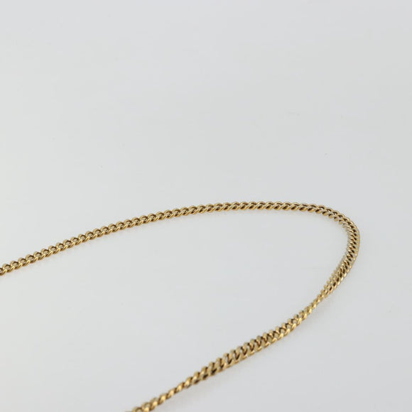 Chloe Chain Shoulder Bag Leather Gold Auth ka4137A
