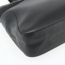 GUCCI Hand Bag Leather Black Silver 73983 Auth ka4138-14