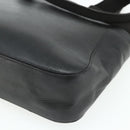 GUCCI Hand Bag Leather Black Silver 73983 Auth ka4138-15