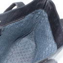 GUCCI Hand Bag Leather Black Silver 73983 Auth ka4138-17