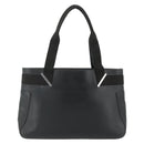 GUCCI Hand Bag Leather Black Silver 73983 Auth ka4138-2