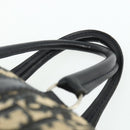 Christian Dior Trotter Canvas Boston Bag Navy Silver Auth ka4152-8