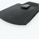 LOUIS VUITTON Epi Sherwood Sac Depaul Pouch 2 Set Black LV Auth ka4153-15