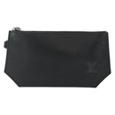 LOUIS VUITTON Epi Sherwood Sac Depaul Pouch 2 Set Black LV Auth ka4153-2