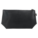LOUIS VUITTON Epi Sherwood Sac Depaul Pouch 2 Set Black LV Auth ka4153-3