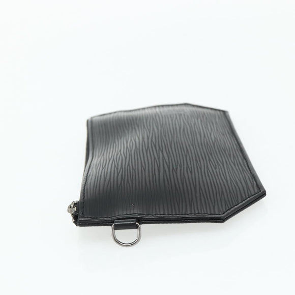 LOUIS VUITTON Epi Sherwood Sac Depaul Pouch 2 Set Black LV Auth ka4153