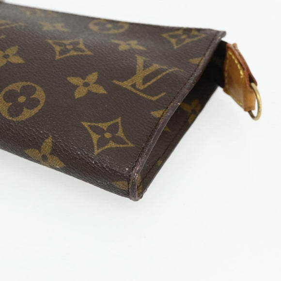 LOUIS VUITTON Monogram Bucket GM Accessory Pouch LV Auth ka4154