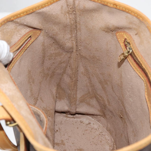 LOUIS VUITTON Monogram Bucket GM Shoulder Bag M42236 LV Auth ka4155