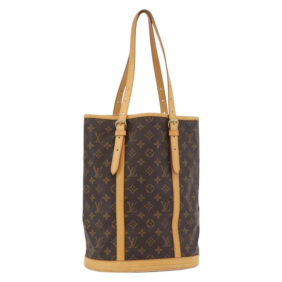 LOUIS VUITTON Monogram Bucket GM Shoulder Bag M42236 LV Auth ka4155