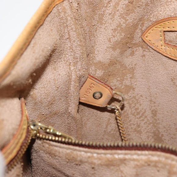 LOUIS VUITTON Monogram Bucket GM Shoulder Bag M42236 LV Auth ka4155
