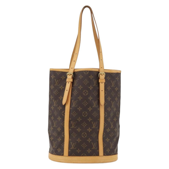 LOUIS VUITTON Monogram Bucket GM Shoulder Bag M42236 LV Auth ka4155