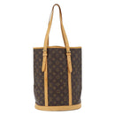 LOUIS VUITTON Monogram Bucket GM Shoulder Bag M42236 LV Auth ka4155-2