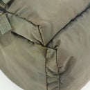 PRADA Backpack Nylon Khaki Silver Auth ka4156-16