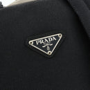PRADA Backpack Nylon Khaki Silver Auth ka4156-18