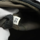 PRADA Backpack Nylon Khaki Silver Auth ka4156-12