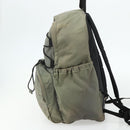 PRADA Backpack Nylon Khaki Silver Auth ka4156-4