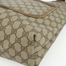 GUCCI GG Supreme Web Sherry Line Tote Bag PVC Beige Gold 39 02 003 Auth ka4157-10