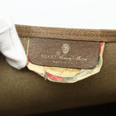 GUCCI GG Supreme Web Sherry Line Tote Bag PVC Beige Gold 39 02 003 Auth ka4157-15