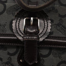 CELINE C Sulky Tote Bag Canvas Gray Silver Auth ka4159-18