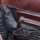 CELINE C Sulky Tote Bag Canvas Gray Silver Auth ka4159-22