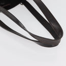 CELINE C Sulky Tote Bag Canvas Gray Silver Auth ka4159-8