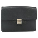 LOUIS VUITTON Taiga Selenga Clutch Bag Ardoise M30782 LV Auth ka4166-13