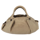 LOEWE Nappa Aire Anagram Hand Bag Leather Gold Auth ka4168A-13