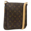 LOUIS VUITTON Monogram Musette Salsa Short Shoulder Bag M51258 LV Auth ka4170V-1
