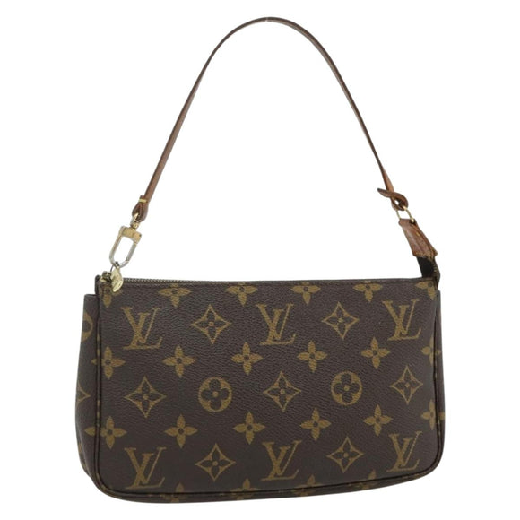 LOUIS VUITTON Monogram Pochette Accessoires Pouch M51980 LV Auth ka4173