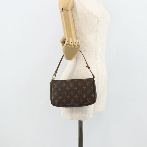 LOUIS VUITTON Monogram Pochette Accessoires Etui M51980 LV Auth ka4173