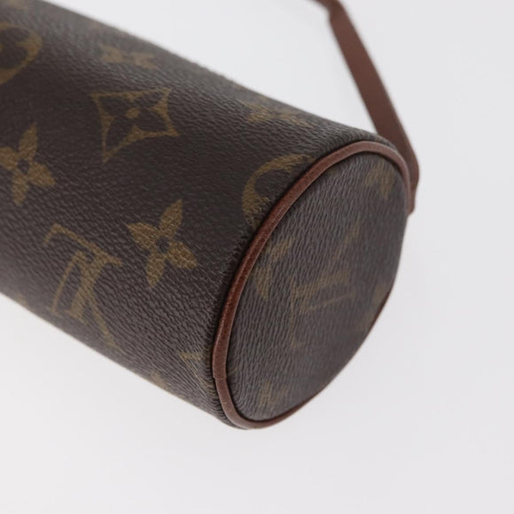 LOUIS VUITTON Monogram Papillon Pouch LV Auth ka4174