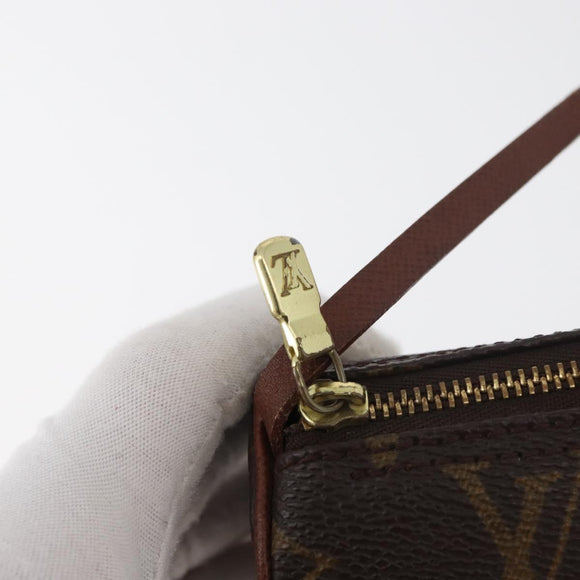LOUIS VUITTON Monogram Papillon Pouch LV Auth ka4174